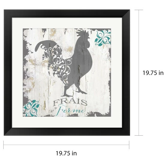 Top 10 β The Gray Barn 'Ferme Teal 1' Framed Art π 5 Top 10 β The Gray Barn 'Ferme Teal 1' Framed Art π - Image 3