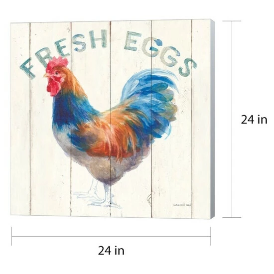 Promo π₯ The Gray Barn Danhui Nai 'Fresh Eggs Hen' Canvas Art π 5 Promo π₯ The Gray Barn Danhui Nai 'Fresh Eggs Hen' Canvas Art π - Image 3