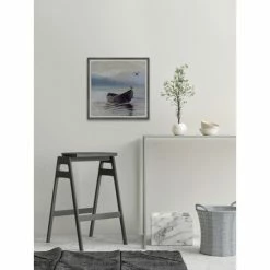 Buy 🧨 The Gray Barn Handmade Little Brown Boat Framed Print ✔️ -The Gray Barn Shop unnamed file 6203