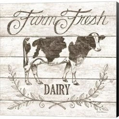 Best deal ❤️ The Gray Barn Deb Strain 'Farm Fresh Dairy' Canvas Art ⌛