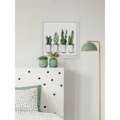 Best Pirce 😍 The Gray Barn Handmade White Succulent Pots Framed Painting Print ✨ -The Gray Barn Shop unnamed file 6224