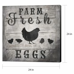 Brand new 🔥 The Gray Barn 'Farm Fresh V2' Canvas Art ⭐ -The Gray Barn Shop unnamed file 6256