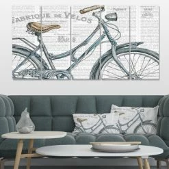 Best deal 😀 The Gray Barn 'Paris France Bicycles III' French Country Premium Canvas Wall Art 👍