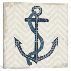 Outlet 🌟 The Gray Barn Nautical Anchor Print By Michael Mullan Canvas ⭐