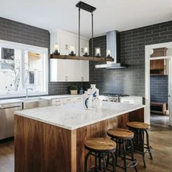 Cheapest 😍 The Gray Barn Modern Farmhouse Linear Wood 5-Light Island Pendant Lights - L42.9"xW4.7"xH7.5" 🧨 -The Gray Barn Shop unnamed file 6327