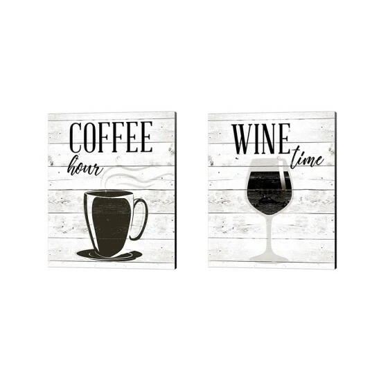 Discount π₯ The Gray Barn 'Coffee Hour And Wine Time' Canvas Art (Set Of 2) - 12 X 15 π 3 Discount π₯ The Gray Barn 'Coffee Hour And Wine Time' Canvas Art (Set Of 2) - 12 X 15 π
