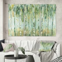 Hot Sale ❤️ The Gray Barn 'Golden Birch Forest V' Modern Farmhouse Gallery-wrapped Canvas ✔️ -The Gray Barn Shop unnamed file 6371