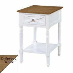 Best reviews of 👏 The Gray Barn Cranesbill Country End Table With Charging Station Driftwood / White 🎁 -The Gray Barn Shop unnamed file 640