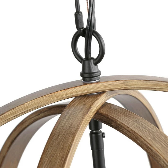 Flash Sale π The Gray Barn Farmhouse 4-Light Globe Wood Grain Candle Chandelier 𧨠7 Flash Sale π The Gray Barn Farmhouse 4-Light Globe Wood Grain Candle Chandelier 𧨠- Image 5