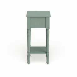 Deals ✨ The Gray Barn Robert 1-drawer Accent Table Antique Navy With Wood Top 😀 -The Gray Barn Shop unnamed file 78