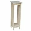 Budget ⌛ The Gray Barn Secret Valley Unfinished Solid Wood Mission Plant Stand 😍