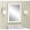 Best Pirce 🛒 The Gray Barn Wilset Distressed White Wall Mirror ❤️