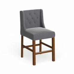 Best reviews of ⌛ The Gray Barn Flying Hawk Tufted Upholstered 24-inch Counter Stool Grey 🎁 -The Gray Barn Shop unnamed file 901