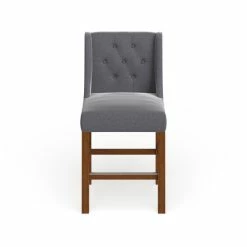 Best reviews of ⌛ The Gray Barn Flying Hawk Tufted Upholstered 24-inch Counter Stool Grey 🎁 -The Gray Barn Shop unnamed file 902