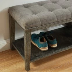 Best Sale 🥰 The Gray Barn Beavers Point Rustic Bench Beige ⌛ -The Gray Barn Shop unnamed file 909