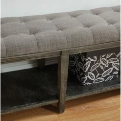 Best Sale 🥰 The Gray Barn Beavers Point Rustic Bench Beige ⌛ -The Gray Barn Shop unnamed file 910