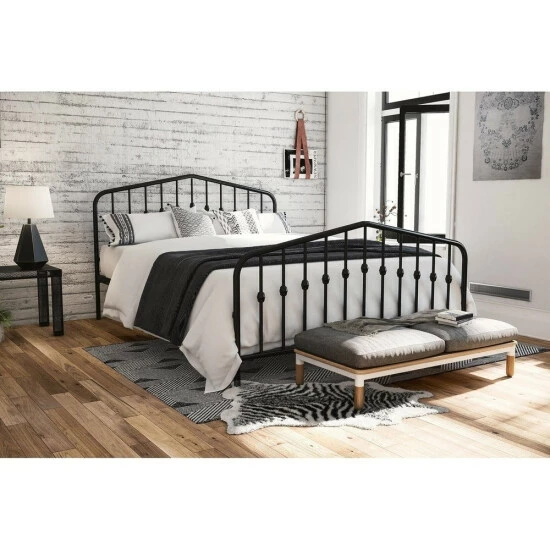 Flash Sale π The Gray Barn Latigo Metal Platform Bed White β 3 Flash Sale π The Gray Barn Latigo Metal Platform Bed White β