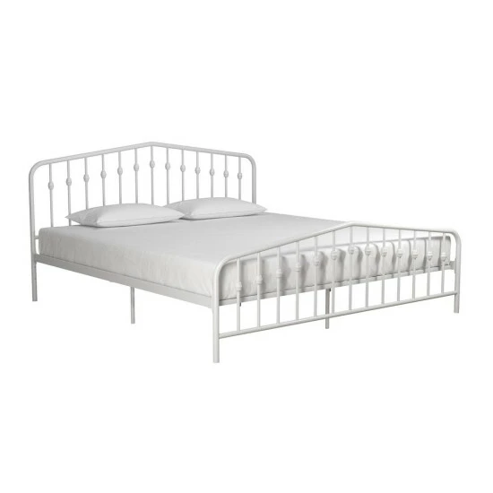 Flash Sale π The Gray Barn Latigo Metal Platform Bed White β 7 Flash Sale π The Gray Barn Latigo Metal Platform Bed White β - Image 5