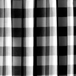 Deals 🎉 The Gray Barn Waddeson Farmhouse Buffalo Check Window Curtain Black 🎉 -The Gray Barn Shop unnamed file 961