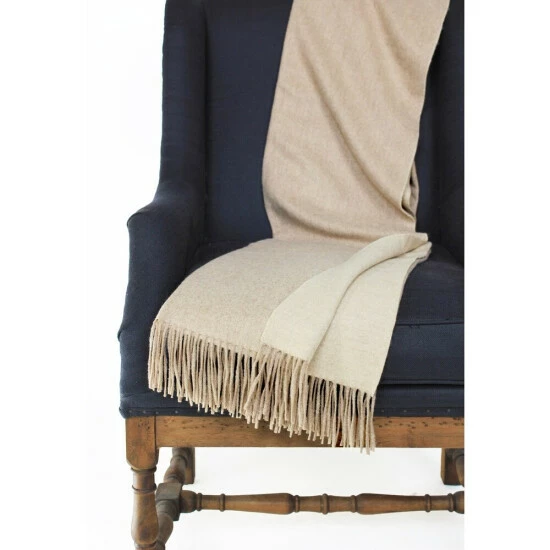 Budget π The Gray Barn Tule Australian Wool Throw Ivory/ Oatmeal π 9 Budget π The Gray Barn Tule Australian Wool Throw Ivory/ Oatmeal π - Image 7