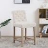 Best Sale 💯 The Gray Barn Hill House Beige Tufted Upholstered Dining Bar Stool Chairs (Set Of 2) ❤️ -The Gray Barn Shop unnamed file 996
